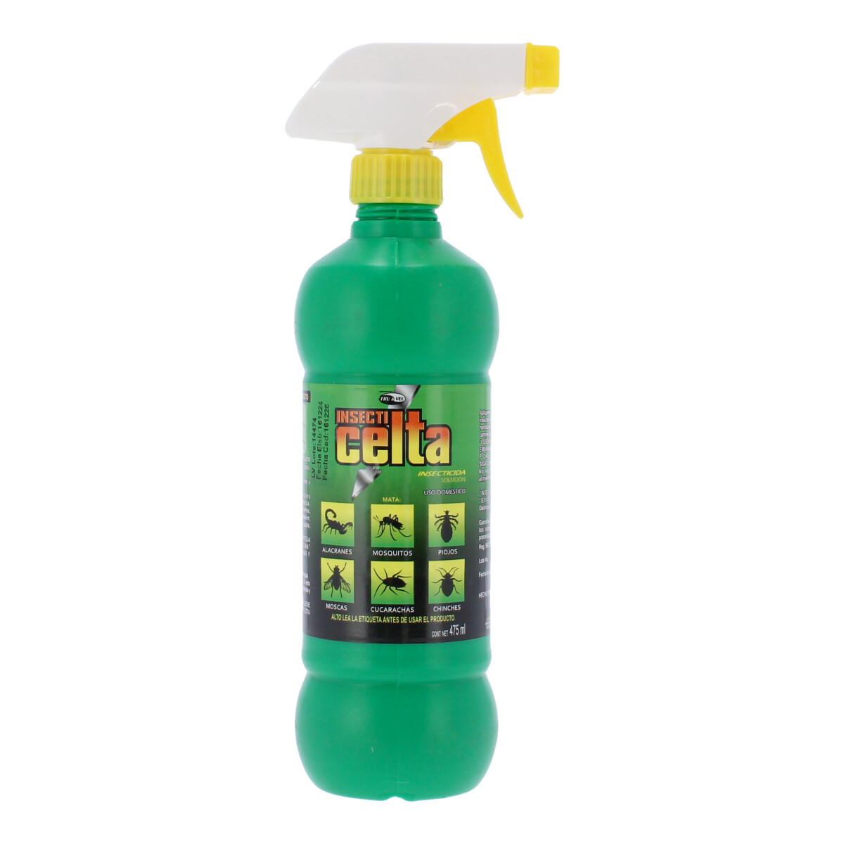 Insecticelta líquido con atomizador 475 ml FRU y VEU