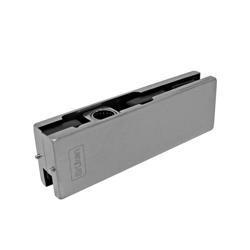Herraje superior para puerta satinado BRK020 Bruken