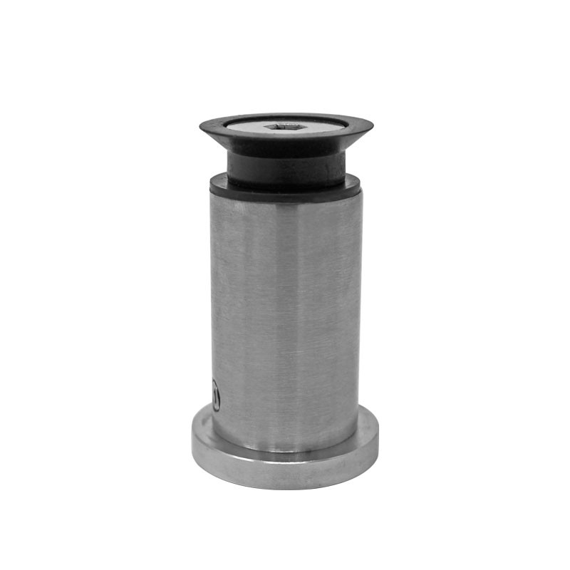 Conector para cristal fijo o barandal satín BRK673 Bruken