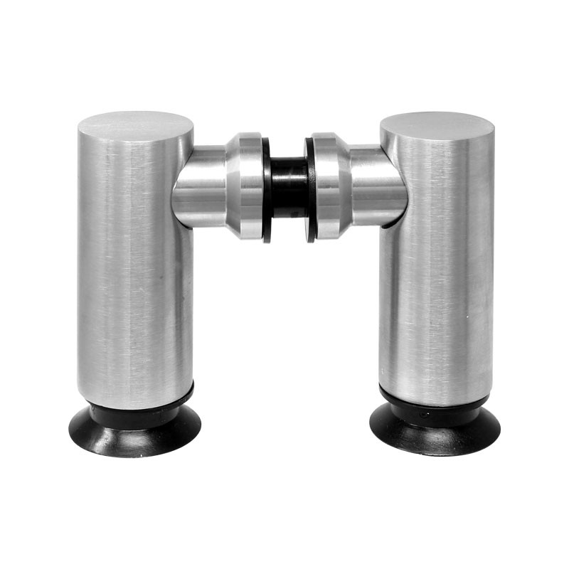 Conector doble vidrio-vidrio 180° BRK 672 B Bruken