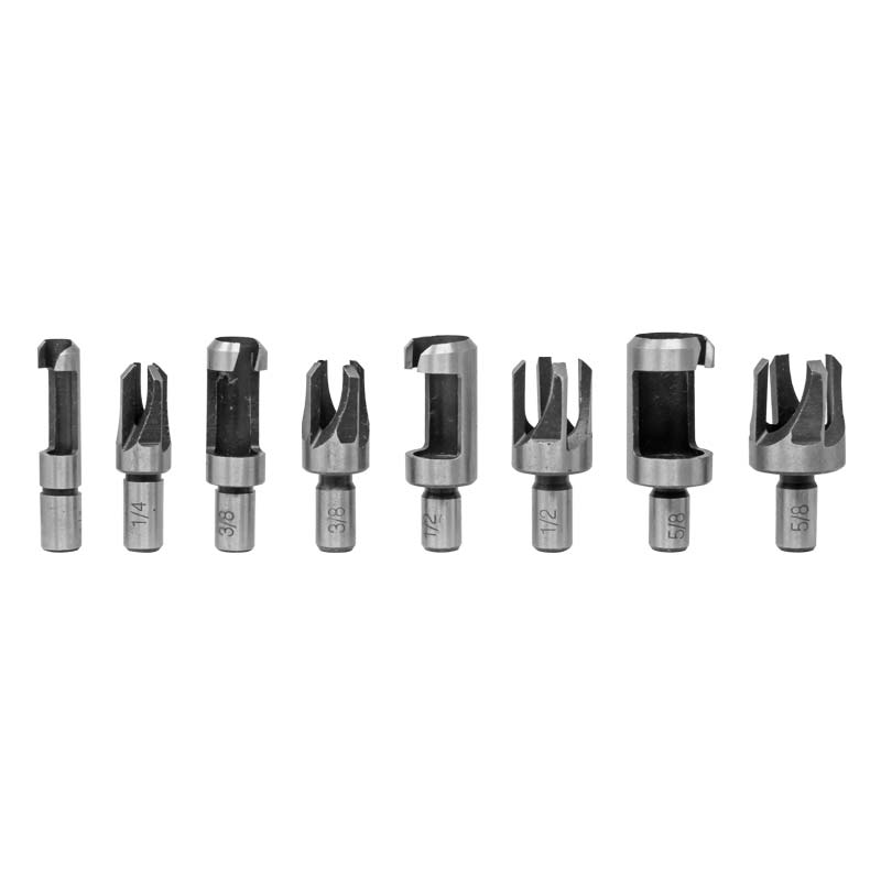 Juego de 8 brocas clavacote sacabocado para madera MRK-027 RORK