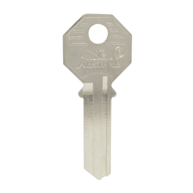 Forja niquelada para cerradura R-52 MG