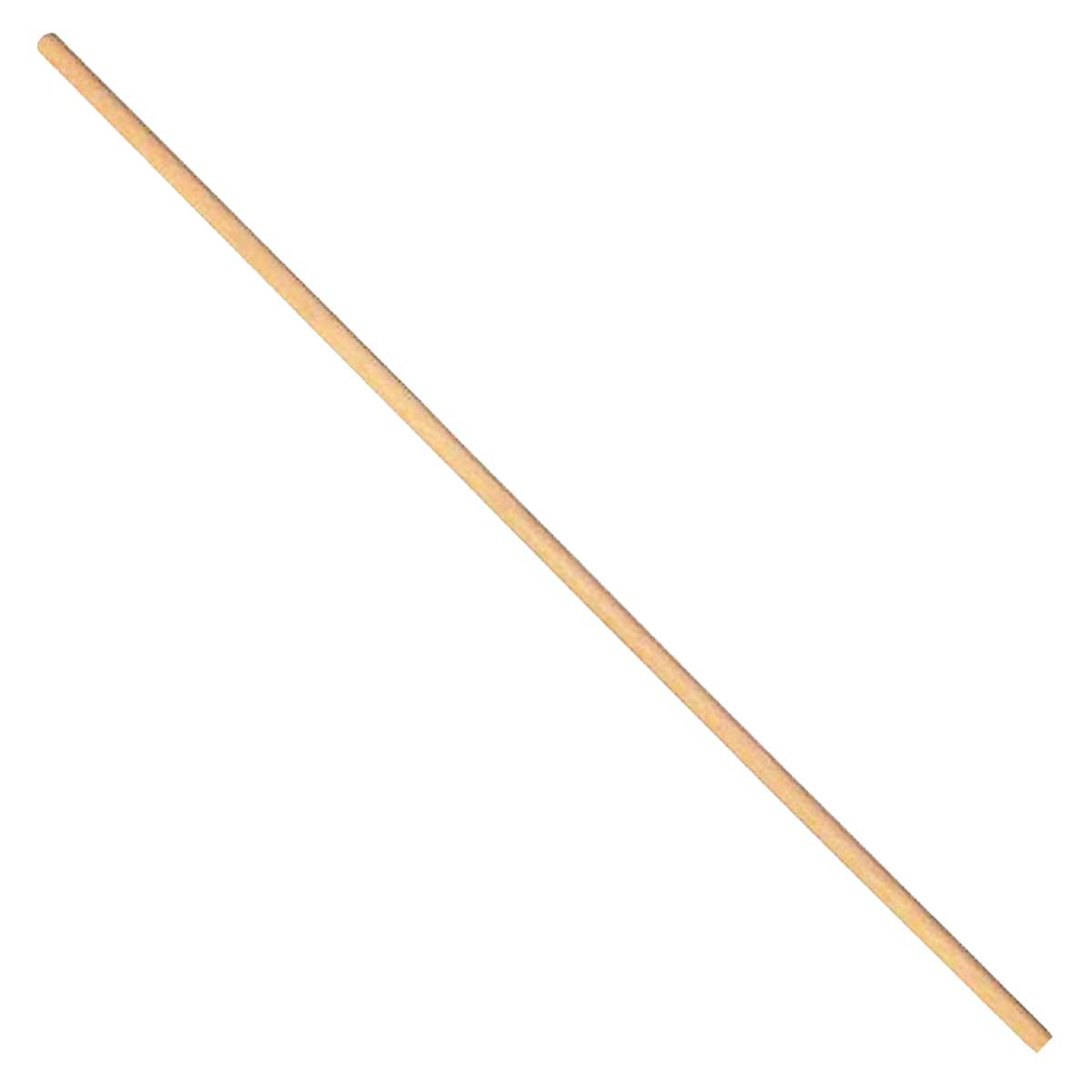 Mango de madera para escoba 47.5" Toolcraft