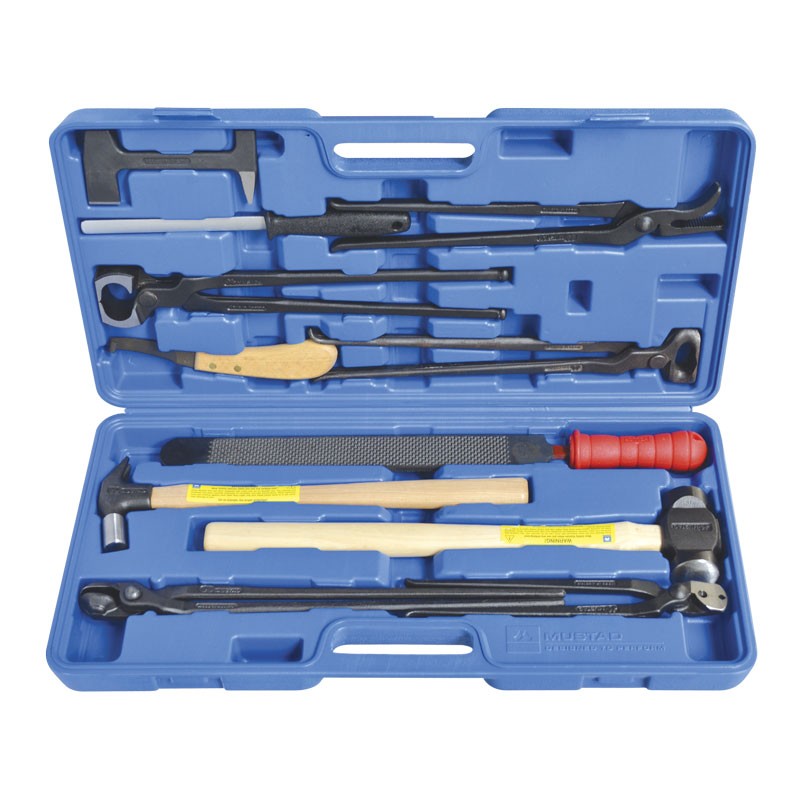 Kit de 12 herramientas para herrar Mustad
