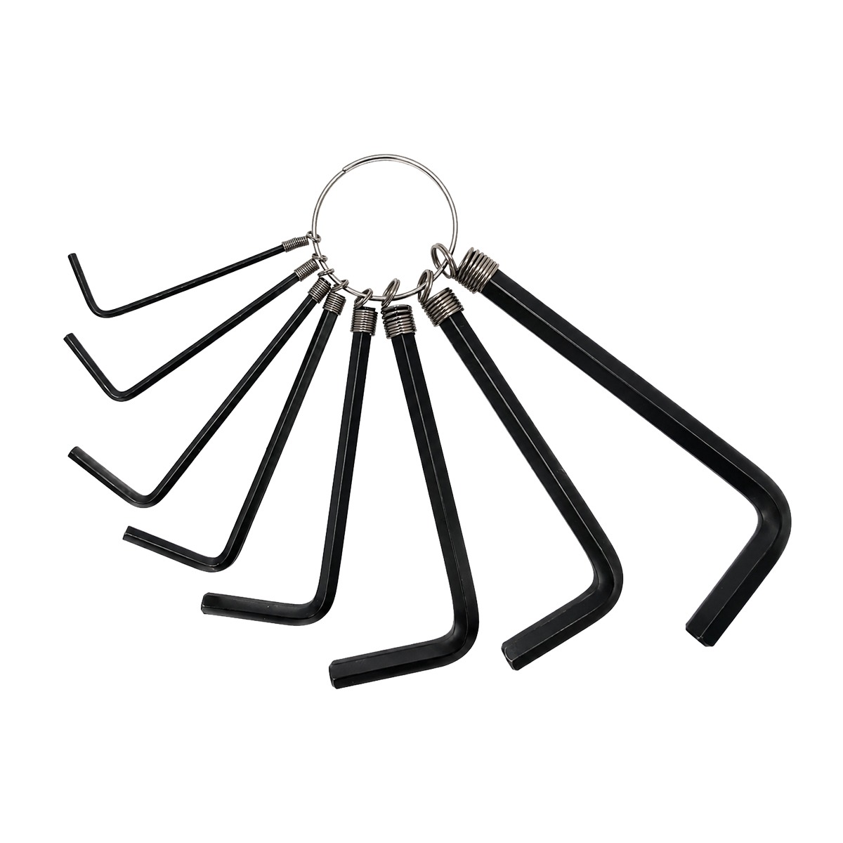 Llaves hexagonales tipo llavero estándar 8 piezas 1452 Lion Tools