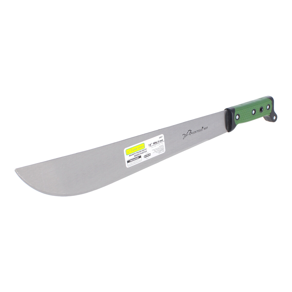Machete pulido recto 16" 3007 Lion Tools