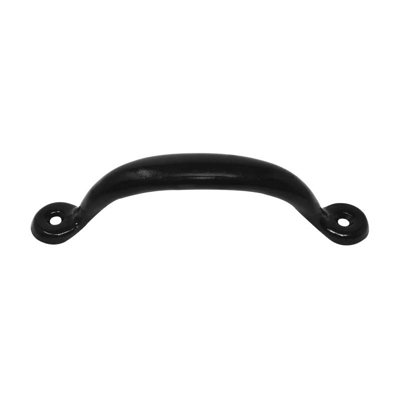 Jaladera para mueble negra 125 mm Mañon