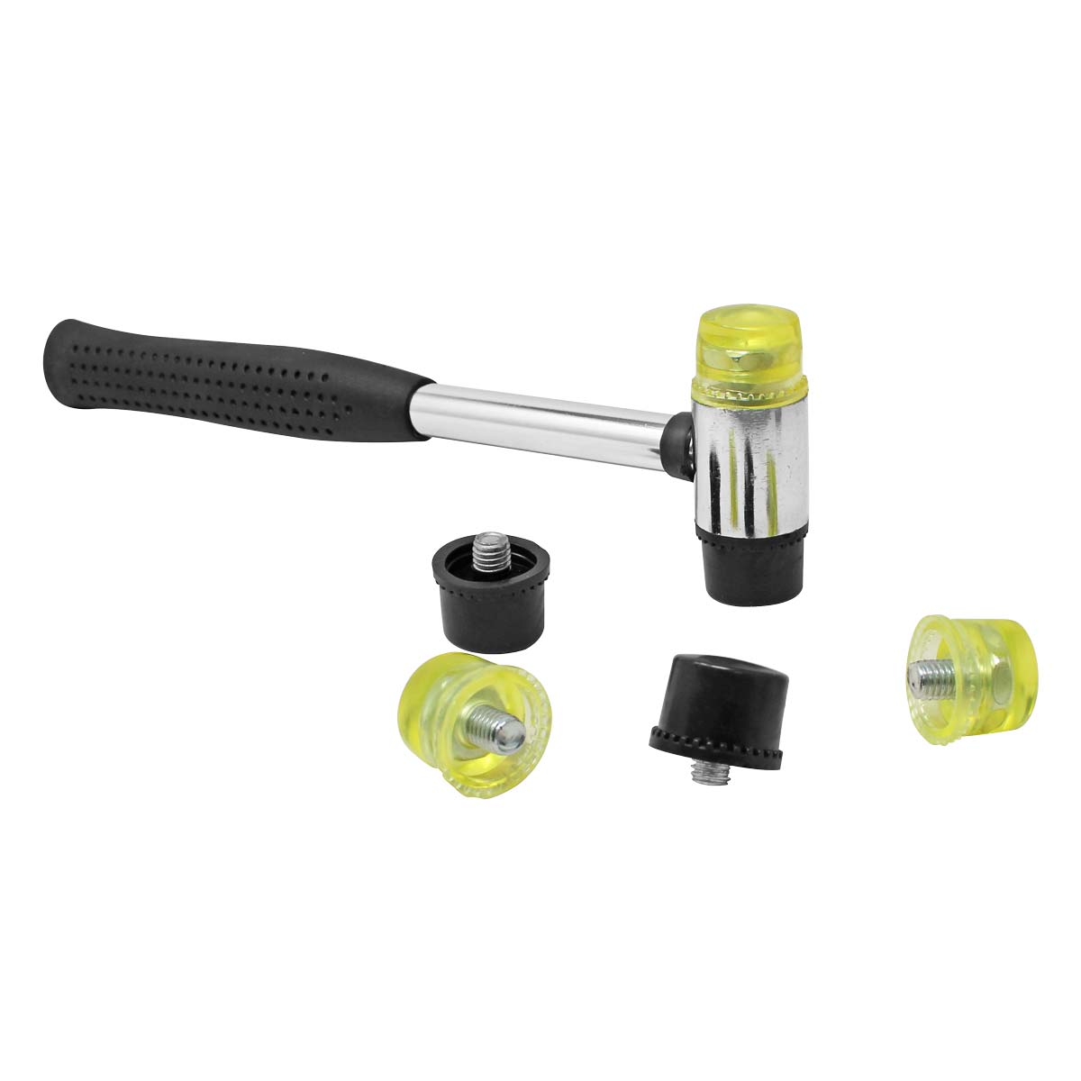 Martillo con cabezas de goma y plástico MVD-003 Verden