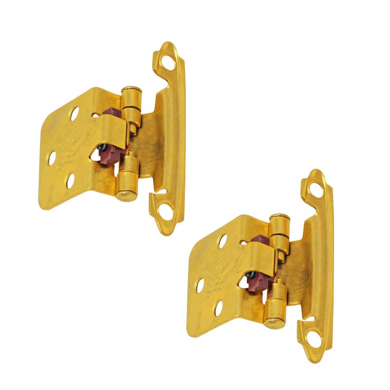 Bisagra de parche latón brillante E2603 Handy Home