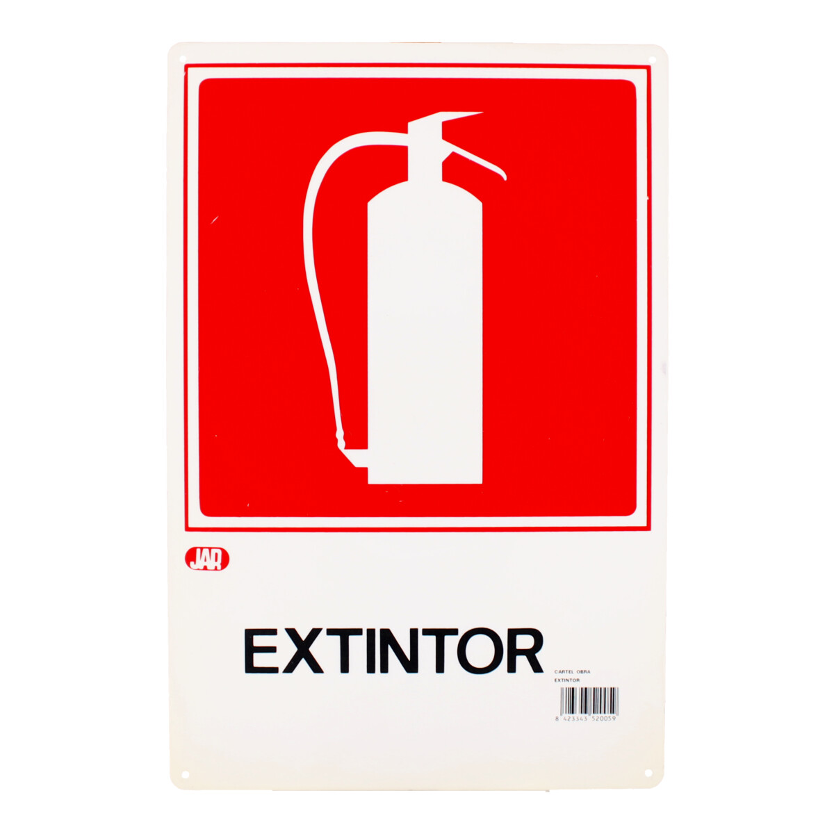 Señalamiento "Extintor" 30 x 45 cm 