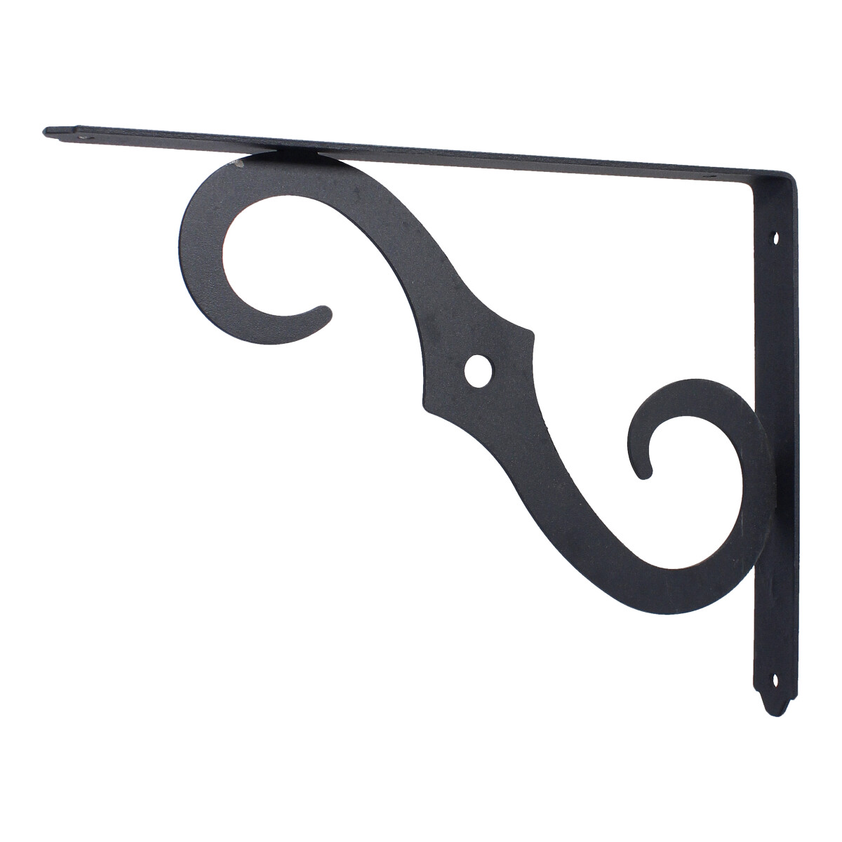 Ménsula Ornamental negra 10" x 7" 1020 Handy Home