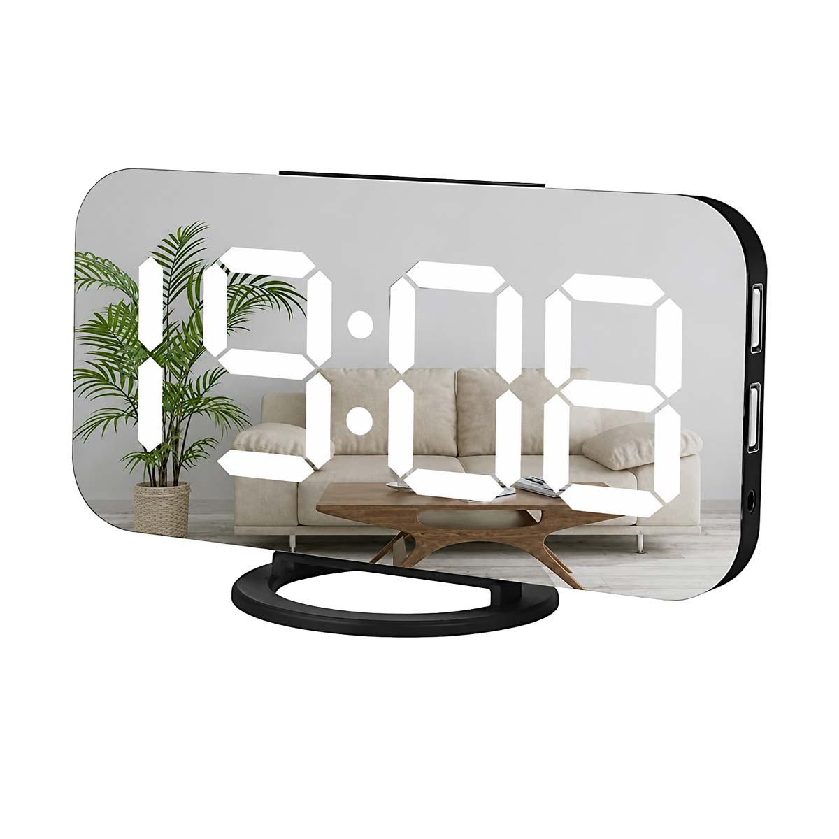 Reloj despertador digital LED EN8813