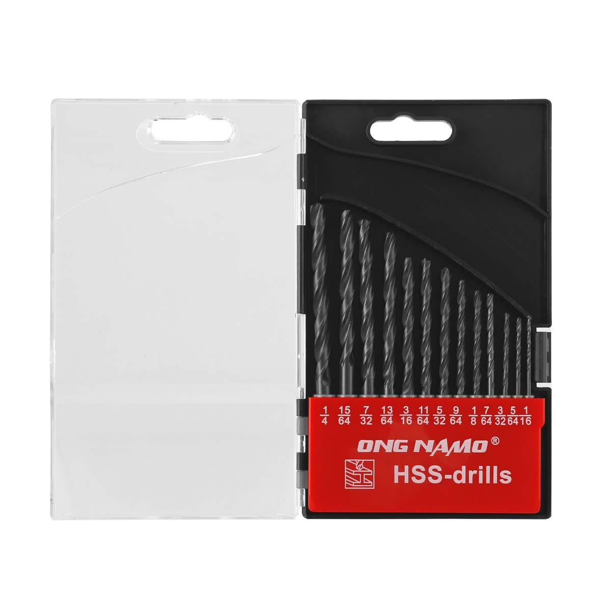 Set de brocas HSS para metal alta velocidad 13 piezas ONG NAMO