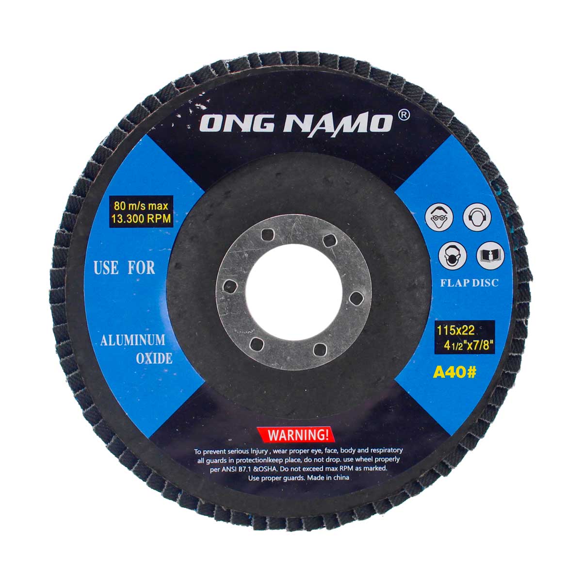 Disco laminado 4-1/2" A40 ONG NAMO