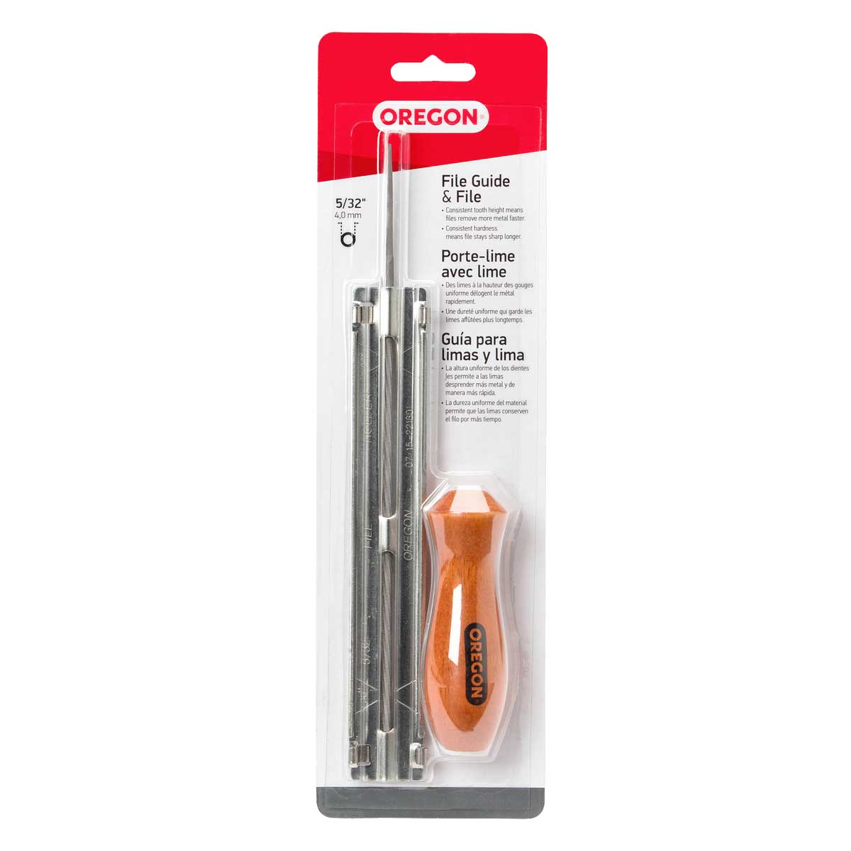Guía de limado con lima 5/32" para cadena de motosierra 37534 Oregon