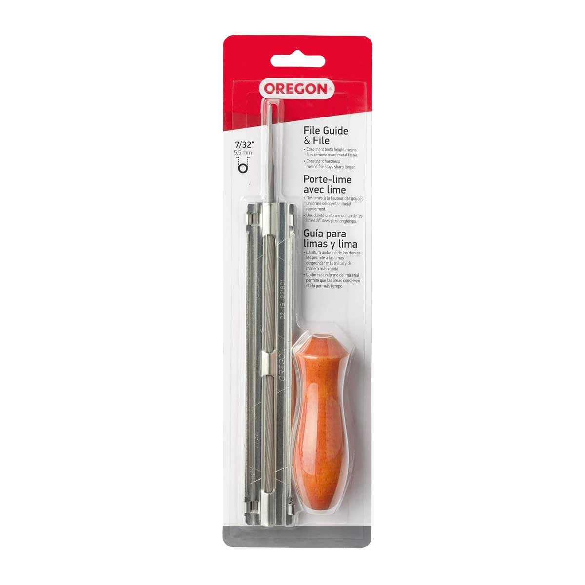 Guía de limado con lima 7/32" para cadena de motosierra 31686 Oregon