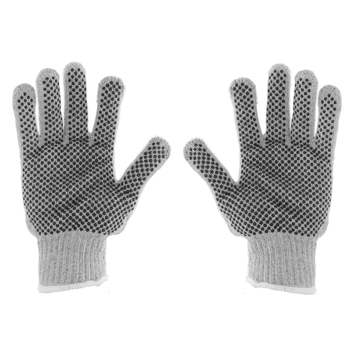 Guante de algodón antiderrapante con puntos PVC (dos lados) JAVASAFETY