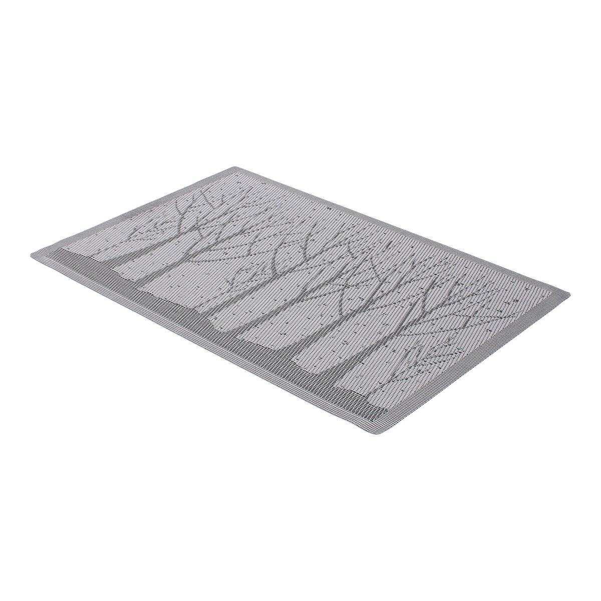 Mantel individual lavable de arboles gris MH-6