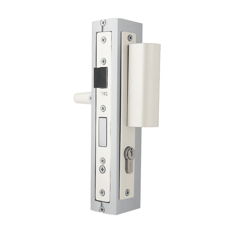 Cerradura para uso comercial aluminio blanco 3060 JM Phillips