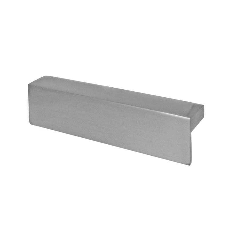 Jaladera tipo "L" Zamac cromo satinado 96 mm 79-218 Herrasa