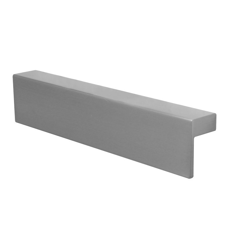 Jaladera tipo "L" Zamac cromo satinado 160 mm 79-220 Herrasa