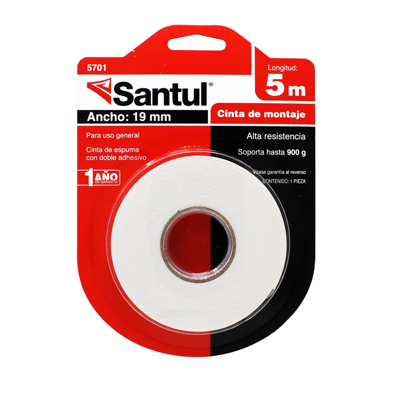 Cinta de montaje 5 metros 5701 Santul