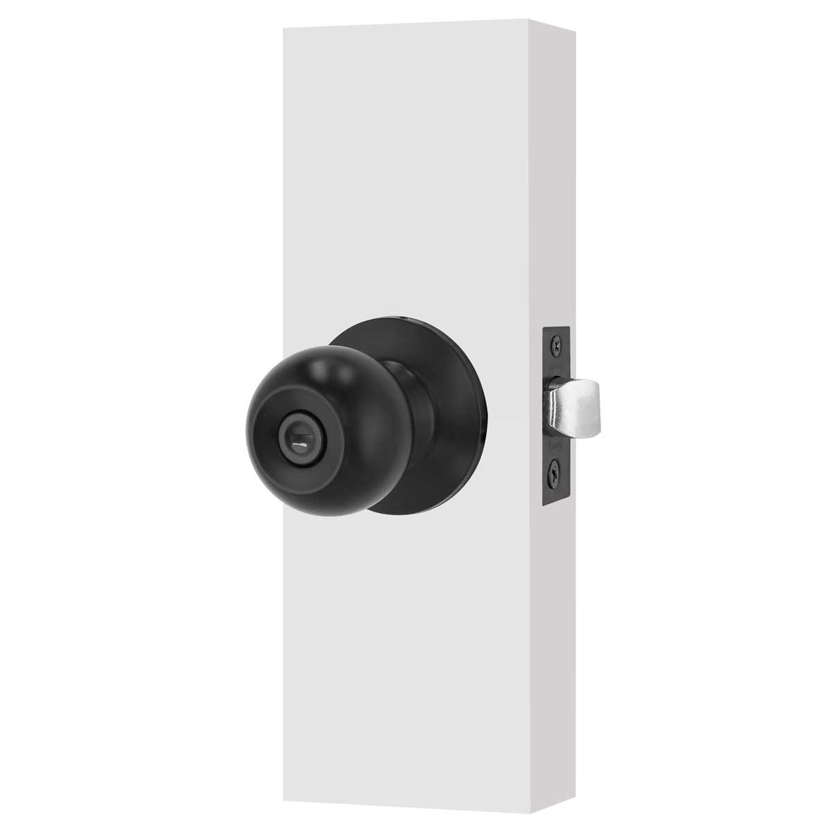 Cerradura para baño negra Gamma MX6976 Phillips
