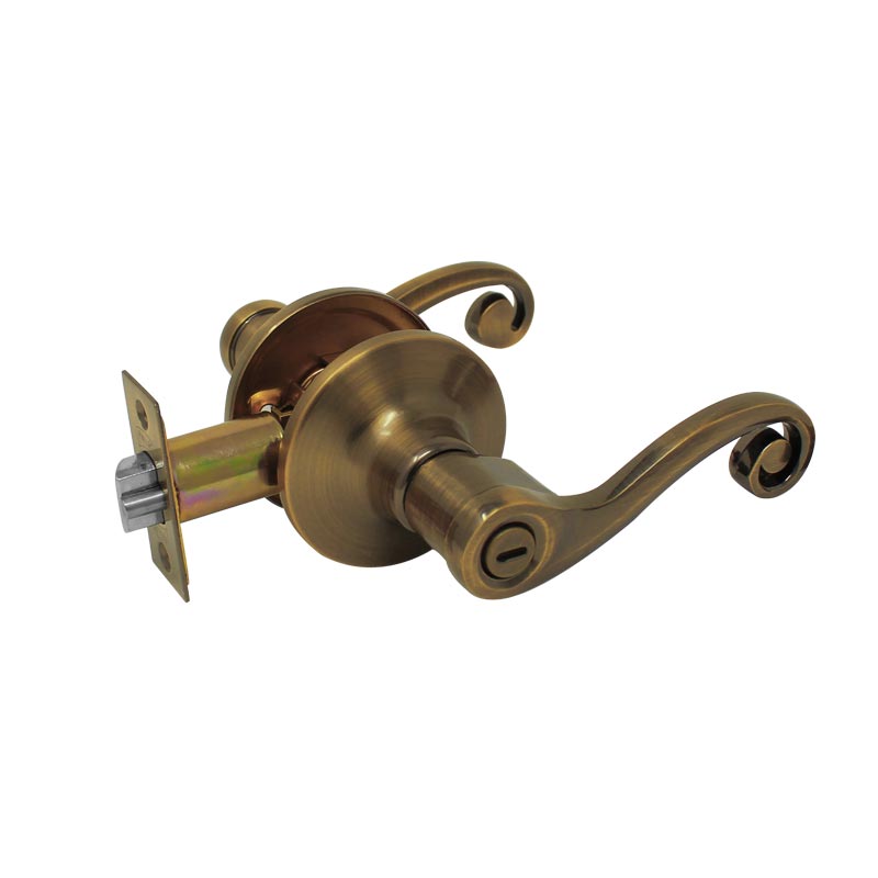 Cerradura para baño latón antiguo Saura Phillips