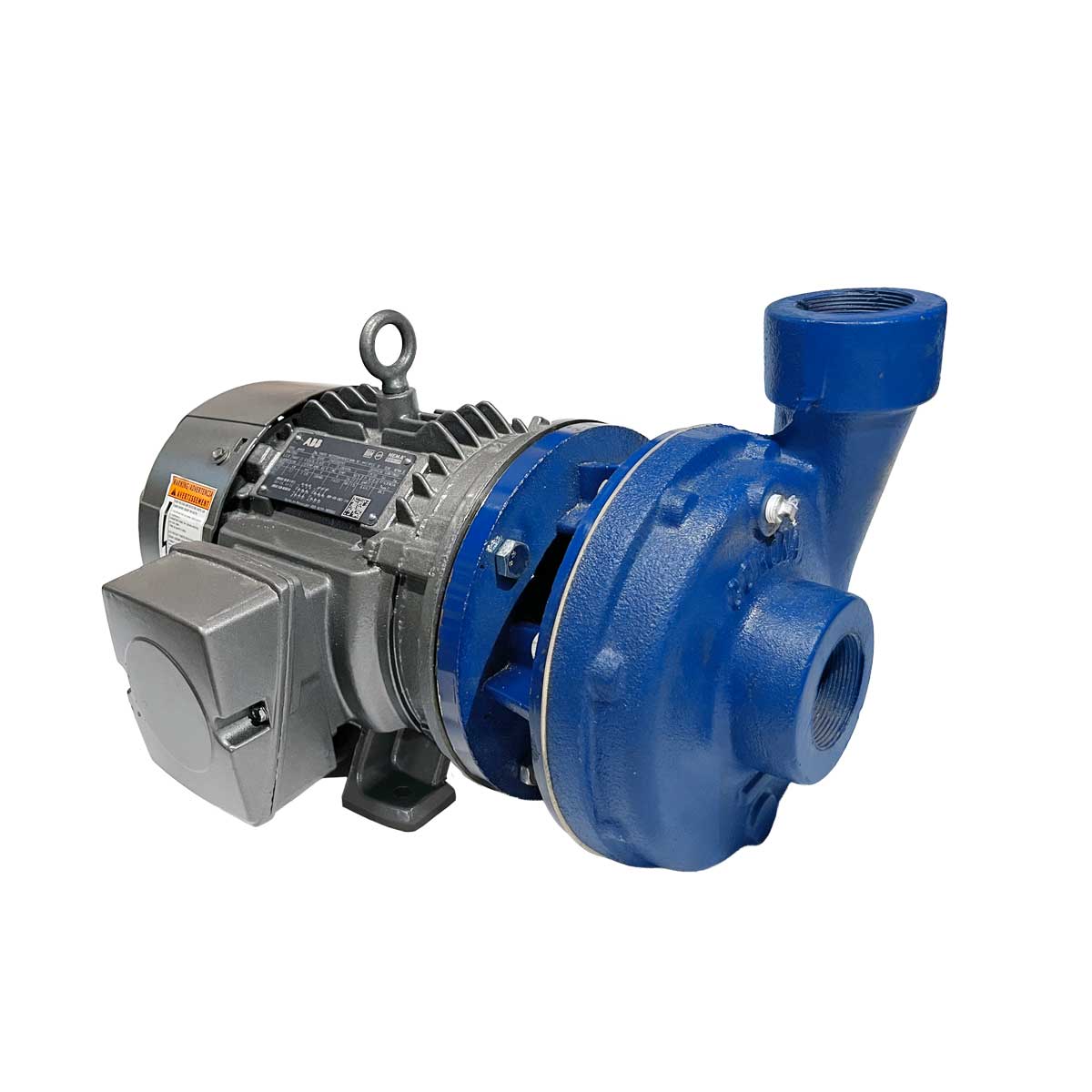 Bomba para agua con motor trifásico 10HP ABB Nema Motors
