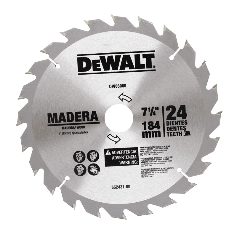 Disco de Sierra 7 1/4" DW03080 DeWalt 