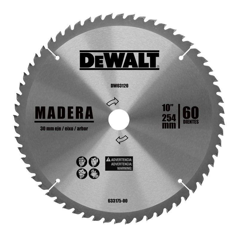 Disco de Sierra 10" DW03120 DeWalt 