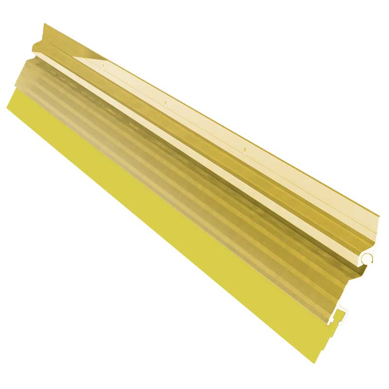Guardapolvo automático 100 cm aluminio dorado Herralum