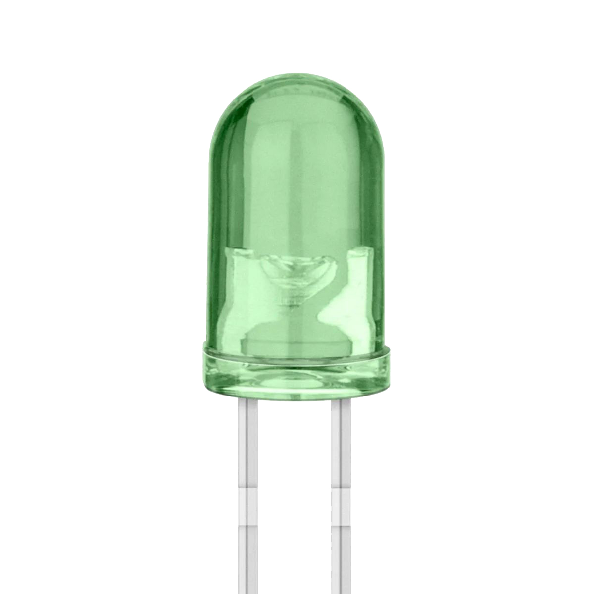 LEDs de 5 mm, color verde claro 10 piezas E5/VER-C Steren