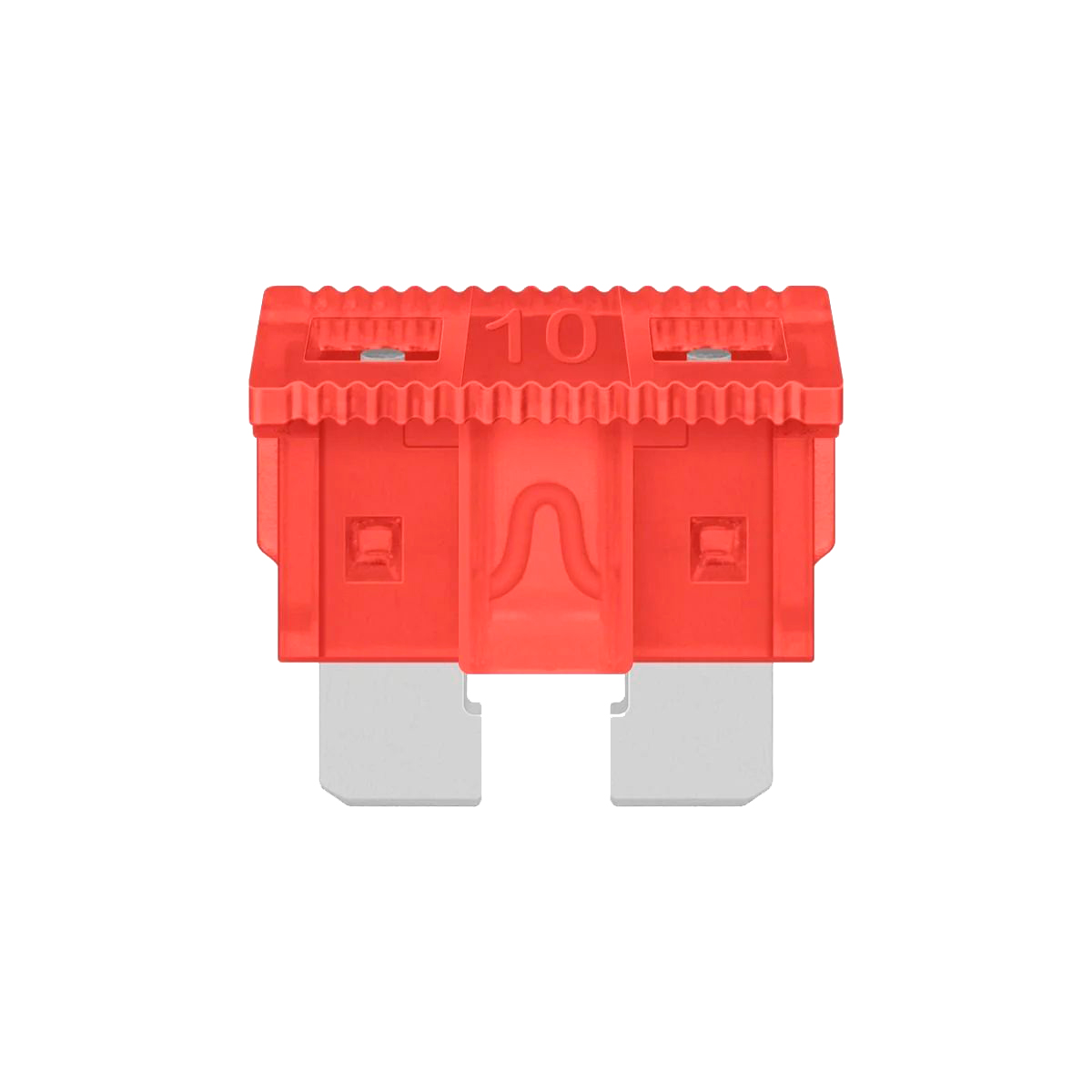 Fusible automotriz de 32 Vcc 10 A, rojo FA 10 Steren