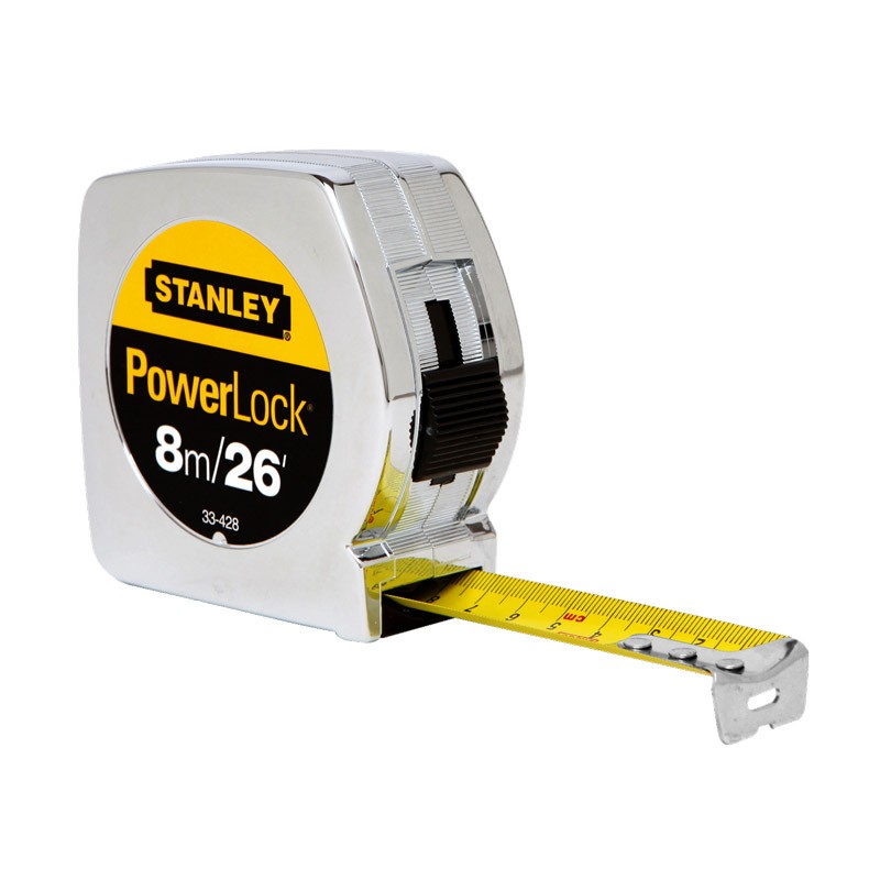 Flexómetro de 8 metros Power Lock 33-428 Stanley