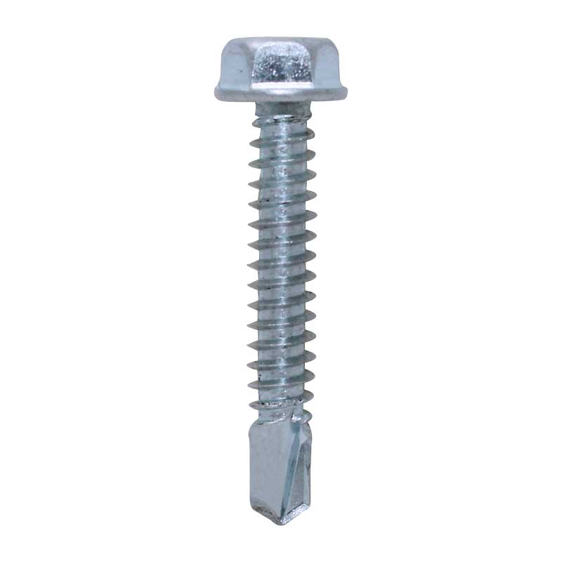 Tornillo hexagonal punta broca 1/4" x 1-1/2" 100 piezas Celta Tornillos