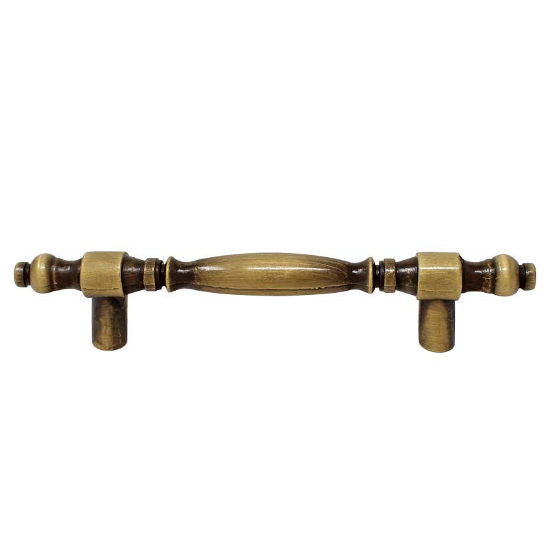 Jaladera Samurai latón antiguo 76 mm 110241 Rish