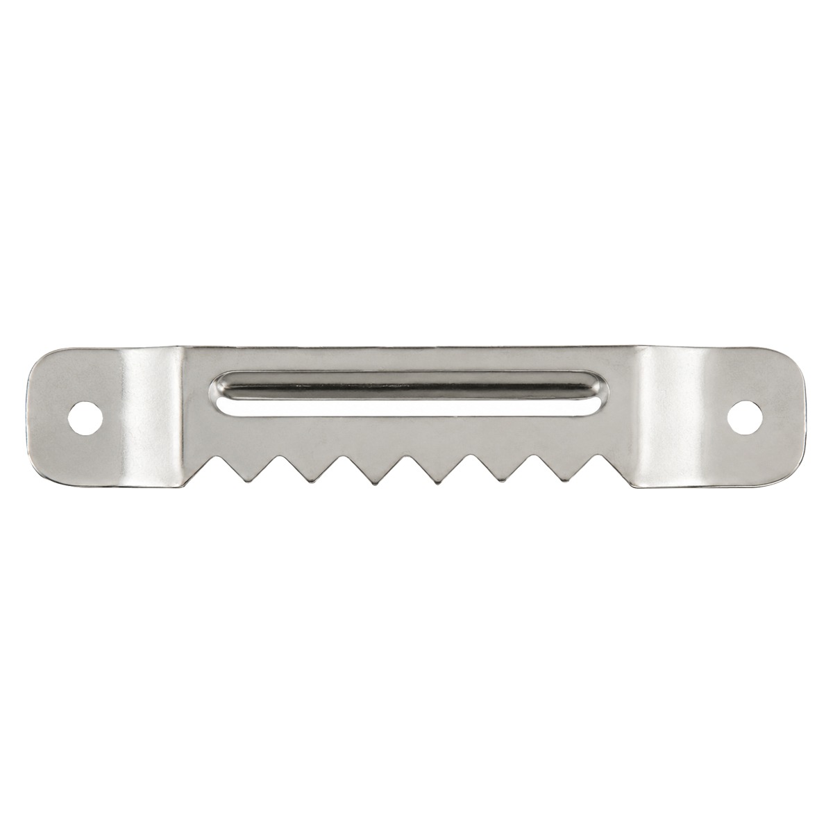 Colgador dentado metálico para cuadros 72 x 12 mm