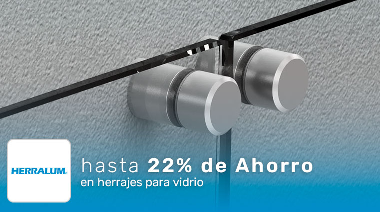 LIQUIDACIÓN de herrajes para vidrio